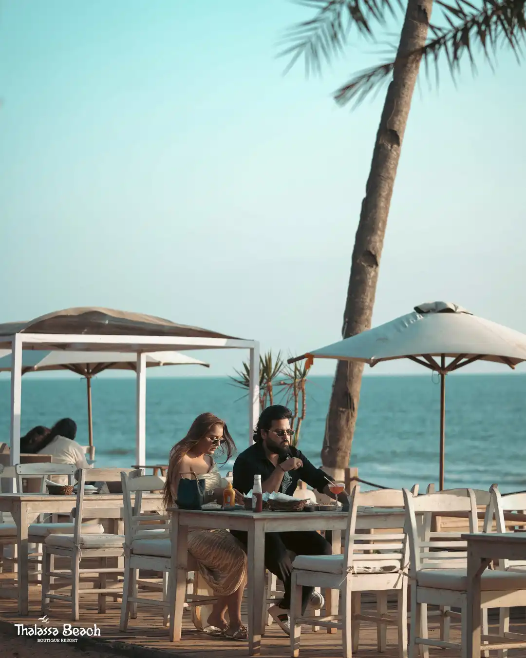Luxury Beach Lounge at Thalassa Beach Boutique Resort Goa - Relax & Unwind