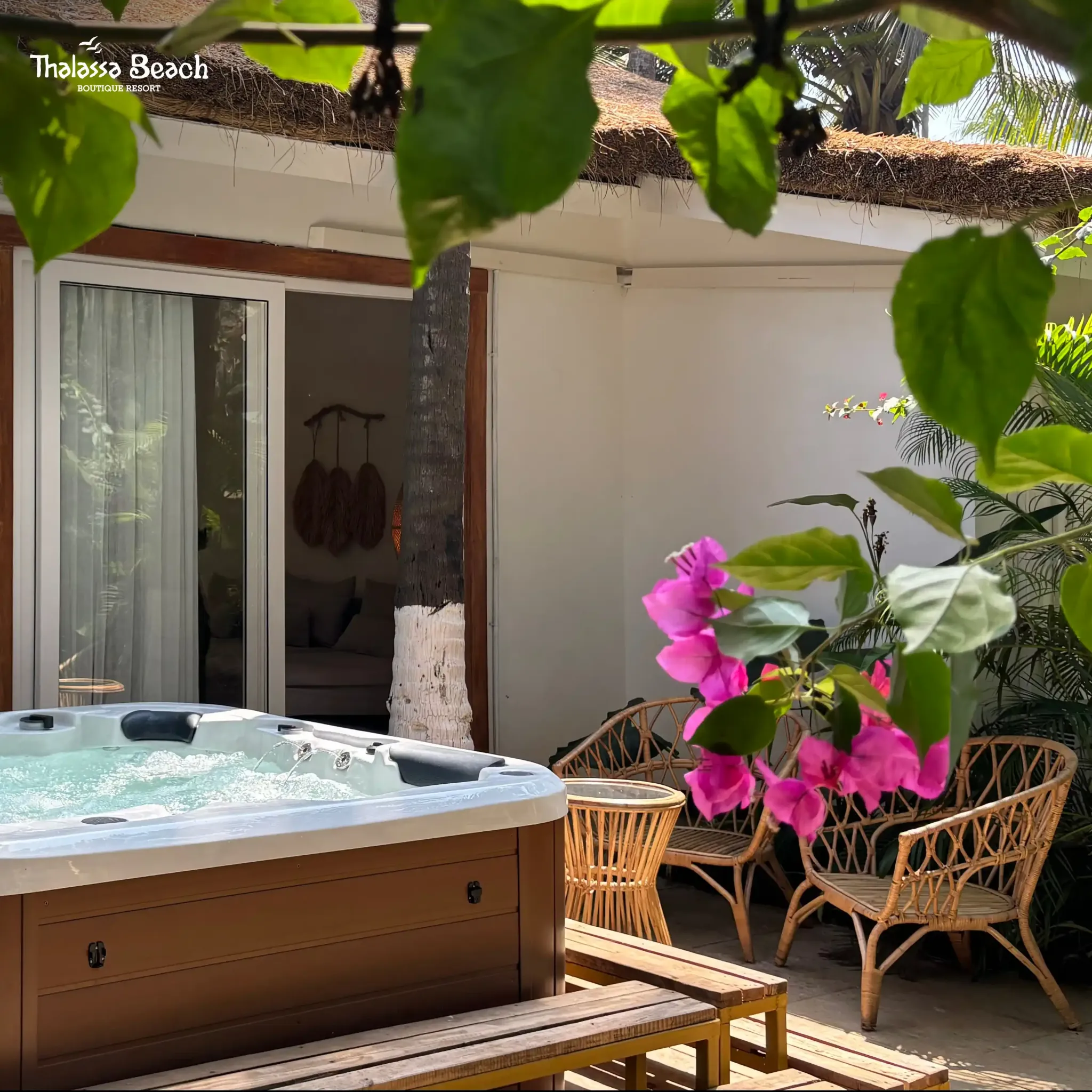 Luxury Deluxe Room suite at Thalassa Beach Boutique Resort Mandrem Goa