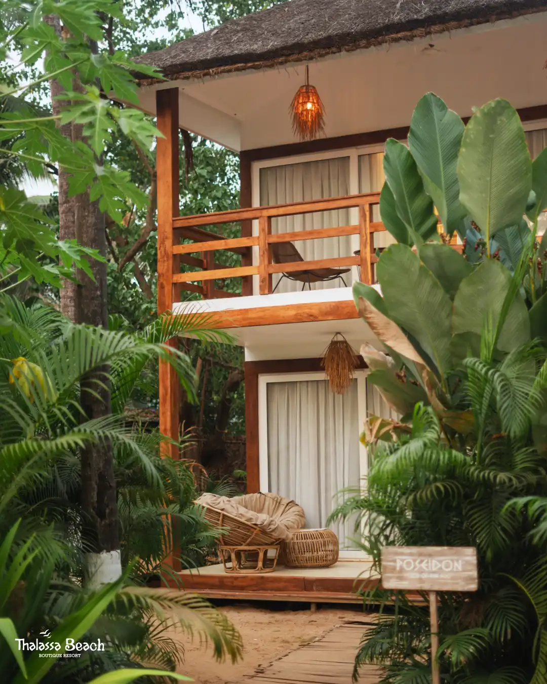 Luxury Duplex suite at Thalassa Beach Boutique Resort Mandrem Goa