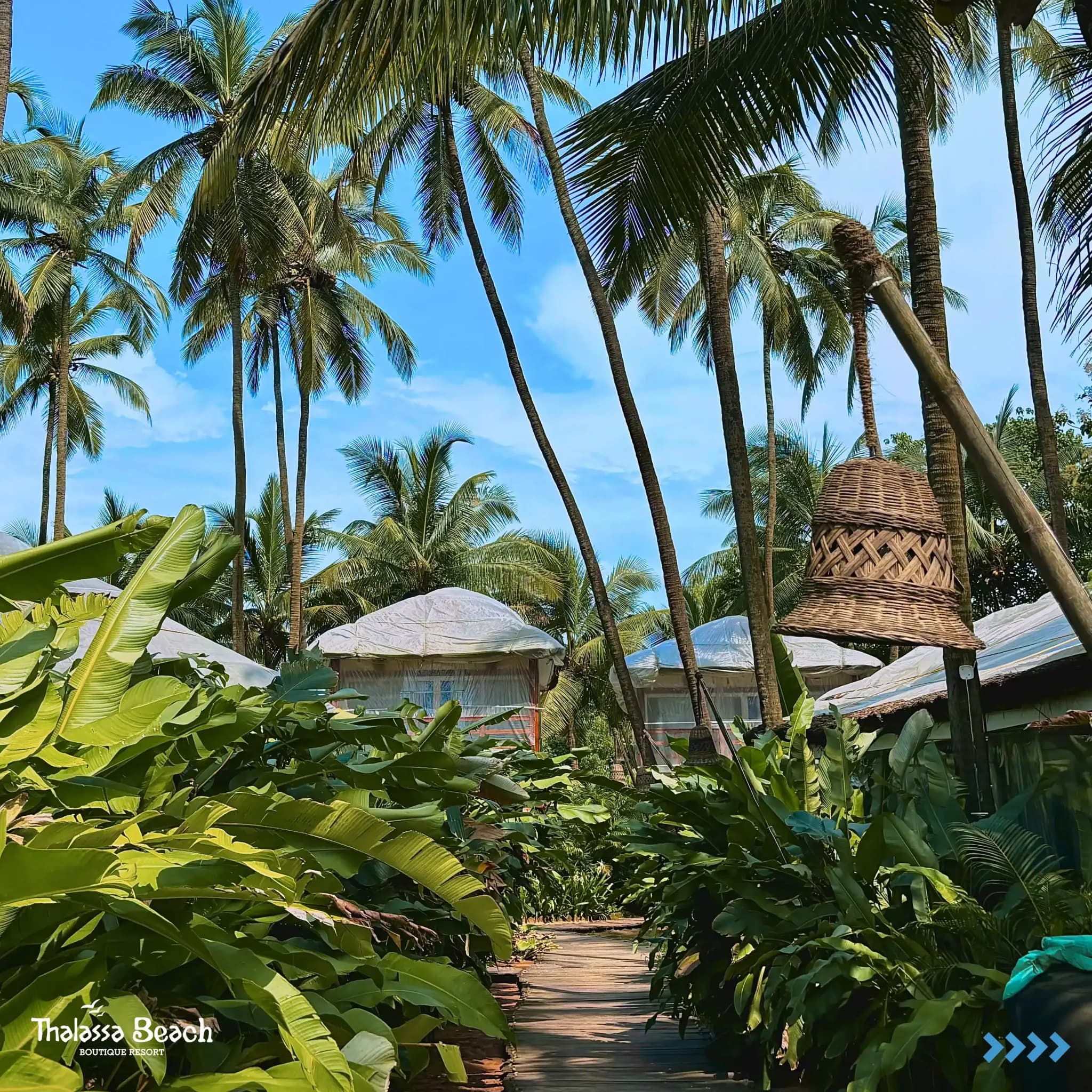 Mediterranean resort experience at Thalassa Beach Goa